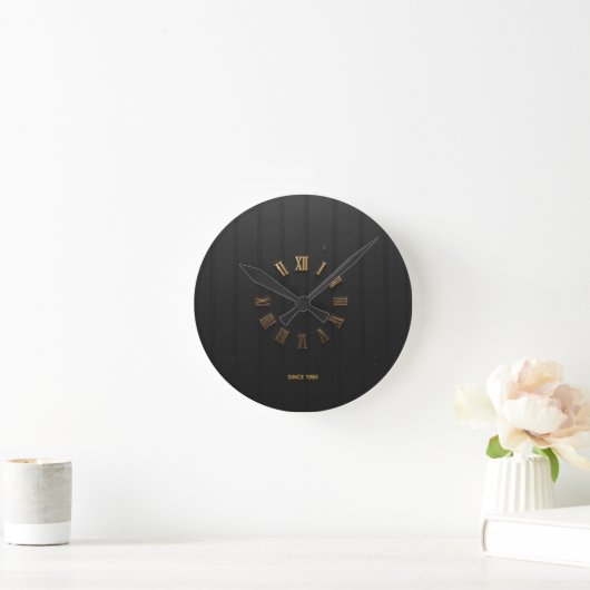 Wandklok Ronde Klok (Huis)
