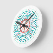 Wandklok Ronde Klok (Hoek)