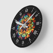 Wandklok Ronde Klok (Hoek)