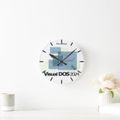 Wandklok Ronde Klok (Huis)