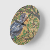 Wandklok Ronde Klok (Hoek)