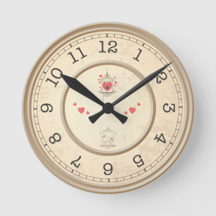 Wandklok Ronde Klok