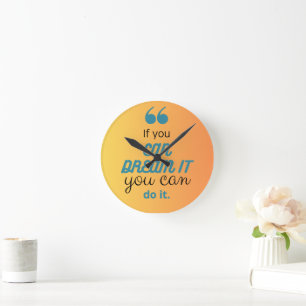 wandklok ronde klok