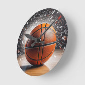 Wandklok Ronde Klok (Hoek)