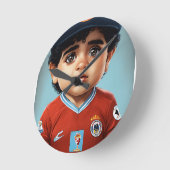 Wandklok Ronde Klok (Hoek)