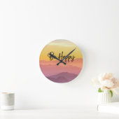 wandklok ronde klok (Huis)