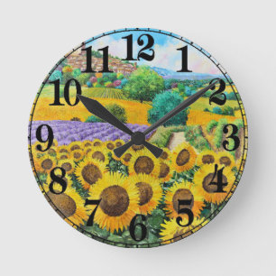 Wandklok Ronde Klok
