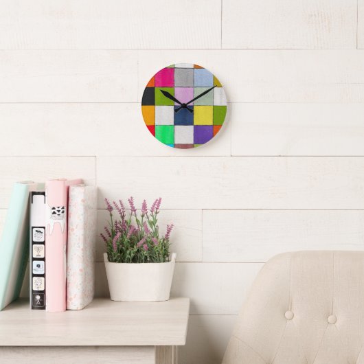 Wandklok Ronde Klok (Leeskamer)