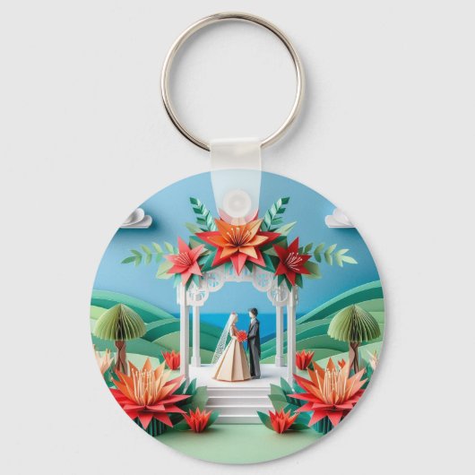 Wandklok Sleutelhanger (Voorkant)