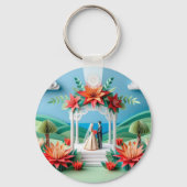 Wandklok Sleutelhanger (Achterkant)