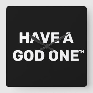 Wandklok Vierkante Klok