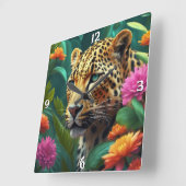 Wandklok Vierkante Klok (Hoek)