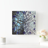 Wandklok Vierkante Klok (Huis)