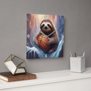 Wandklok Vierkante Klok