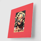 Wandklok Vierkante Klok (Hoek)