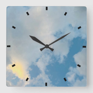 Wandklok Vierkante Klok