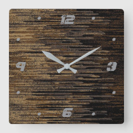 Wandklok Vierkante Klok