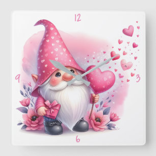 Wandklok Vierkante Klok