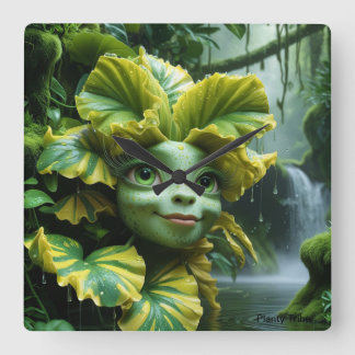 Wandklok Vierkante Klok