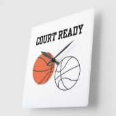 Wandklok Vierkante Klok (Hoek)