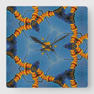 Wandklok Vierkante Klok