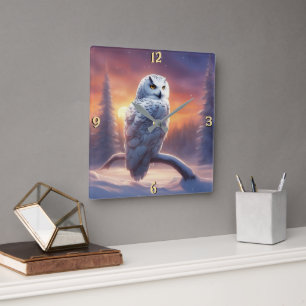 Wandklok Vierkante Klok