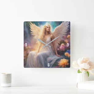 Wandklok Vierkante Klok