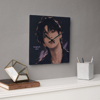 Wandklok Vierkante Klok