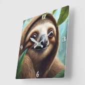 Wandklok Vierkante Klok (Hoek)