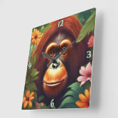 Wandklok Vierkante Klok (Hoek)