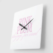 Wandklok Vierkante Klok (Hoek)