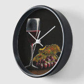 Wandklok Wijndruiven (Hoek)