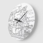 Wandklokken Grote Klok (Hoek)