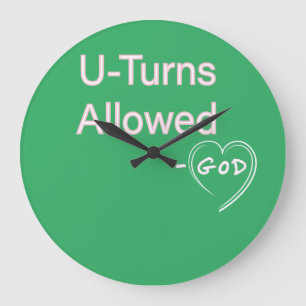 Wandklokken unieke christelijke humor - God Grote Klok