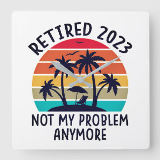 Wandklokkoppeling Vierkante Klok