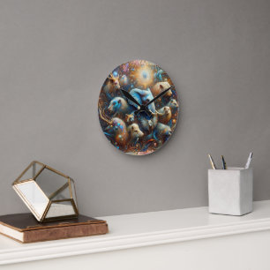 Wandkunst & Decoratieklokken Ronde Klok