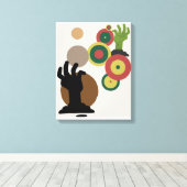 Wandkunstontwerp Canvas Afdruk (Insitu (Houten vloer))