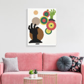 Wandkunstontwerp Canvas Afdruk (Insitu (Woonkamer))