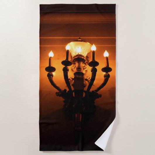 Wandlamp Antieke Esthetiek Strandlaken (Voorkant)