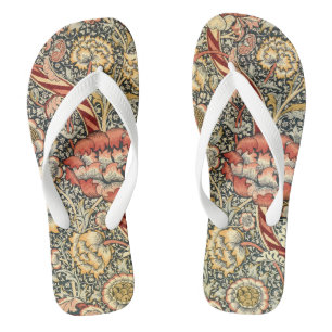 Wandle van William Morris,  Kunst voor textielkuns Teenslippers