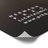 Wandobjekt A - Wall Object A Poster (Hoek)