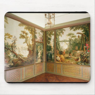 Wandpanelen, geverfd, in de Salon of Gille Muismat