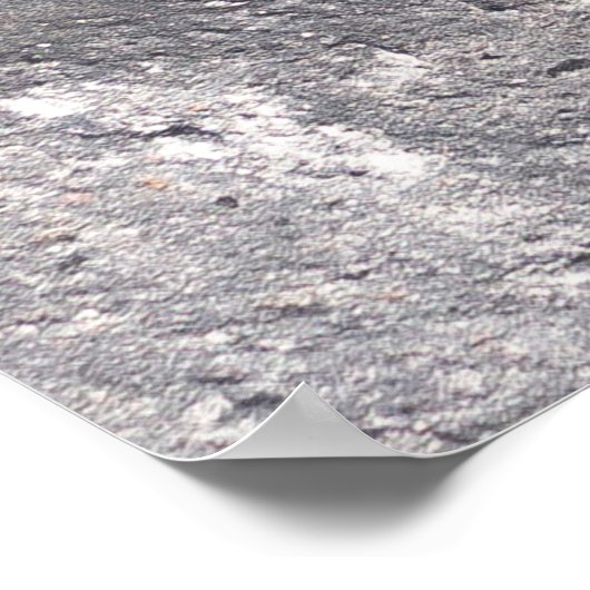 Wandscheuren tegen textuur poster (Hoek)