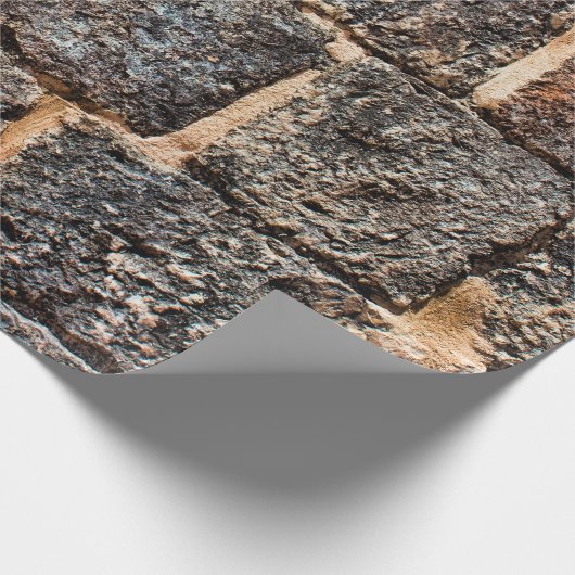 Wandsteentextuur Cadeaupapier (Hoek)