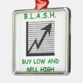 wandstraat metalen ornament (Links)