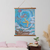 Wandtapijt - Dakhini Sky Dancer Hangend Wandkleed (Slaapkamer)