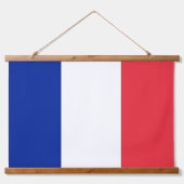 Wandtapijt met vlag van Frankrijk Hangend Wandkleed (Voorkant)