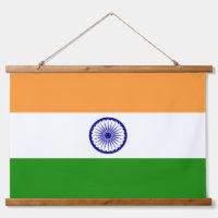 Wandtapijt met vlag van India