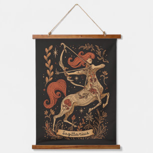 Wandtapijt Sagittarius Celestial Zodiac Art Hangend Wandkleed
