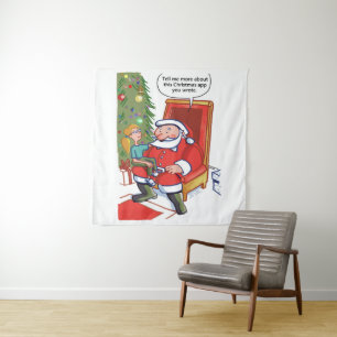 Wandtapijt van Christmas Business Partners Wandkleed